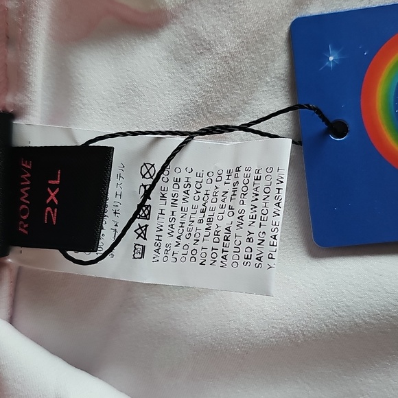 Care Bears Skirt Overalls NWT 2XL - Picture 4 of 5